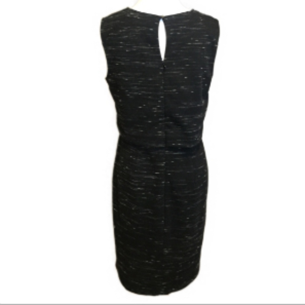 Ann Taylor Sleeveless Dress Black 6 - Picture 2 of 8